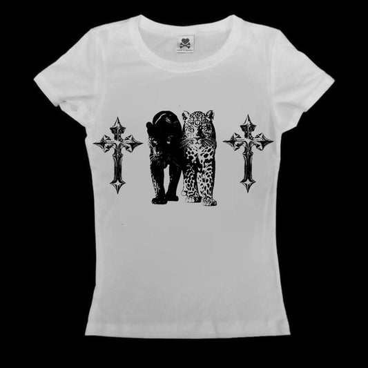 ♡ Big Cats Baby Tee ♡