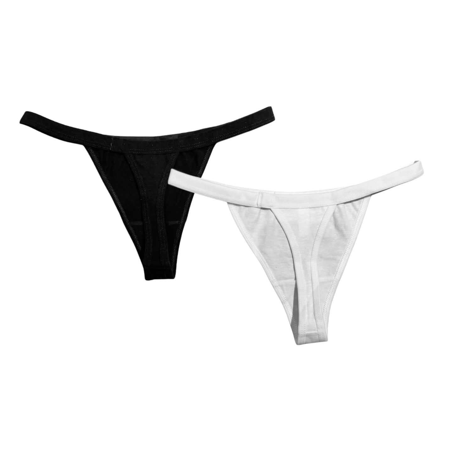 Rhinestone Cross Thong Set