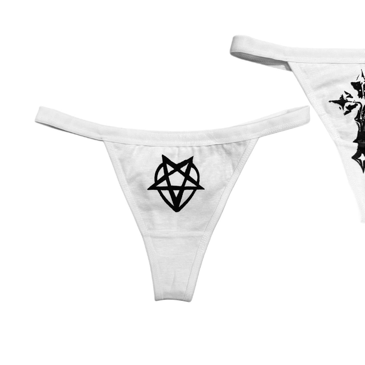 Screenprint Cross Thong Set