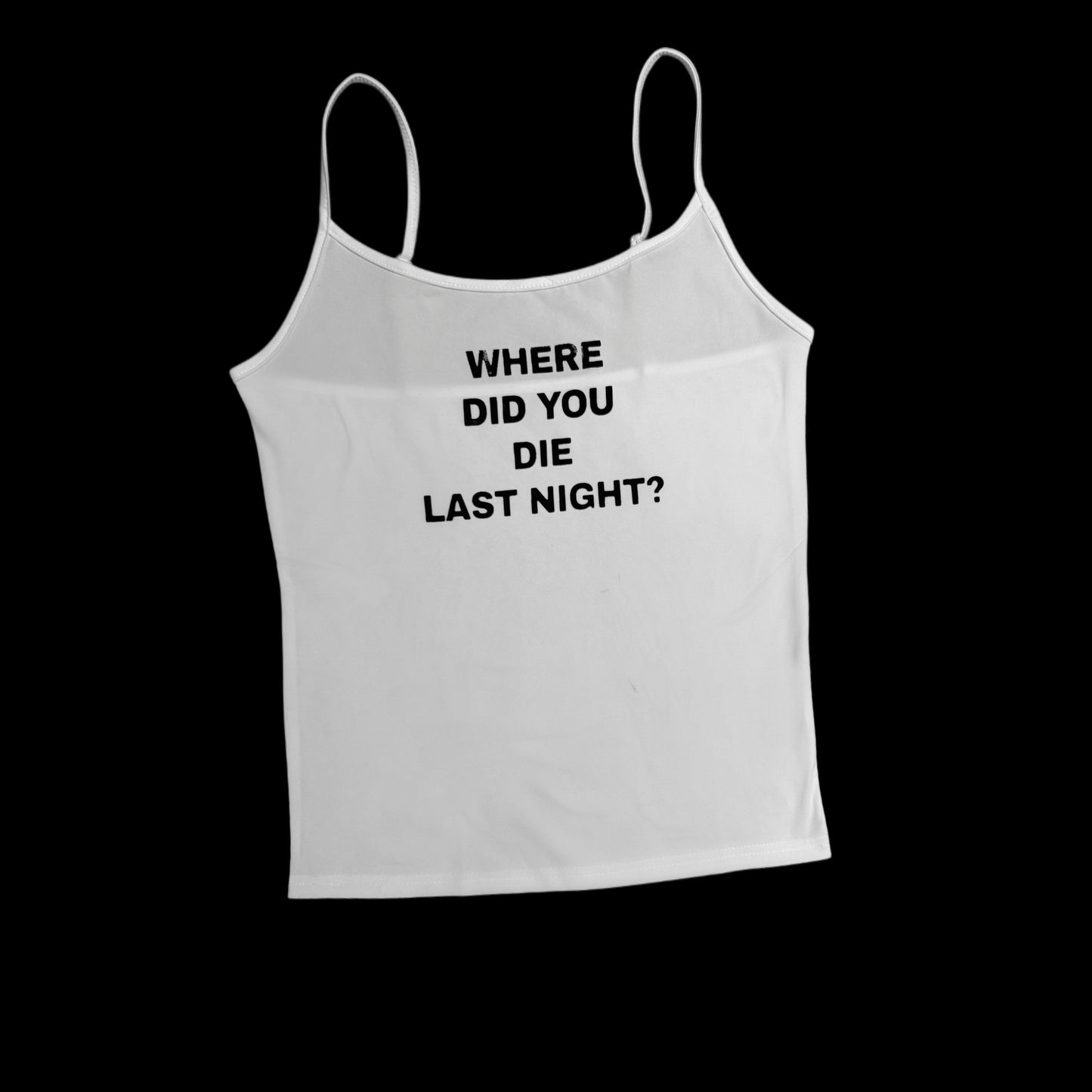 Rinestone Angel Wings Tank Top